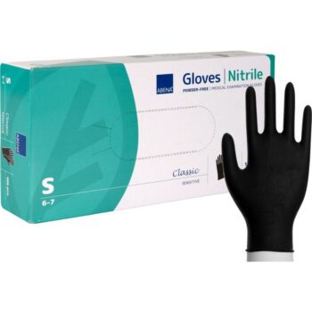 Abena-nitriilkindad-puudrivaba-must-S-N100-290482