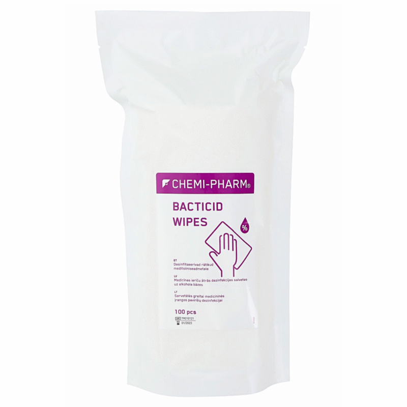 Chemi-Pharm-Bacticid-Wipes-refill-desinfektsiooni-raetikud-150-purgile-N100-CP79-0000100G13H1